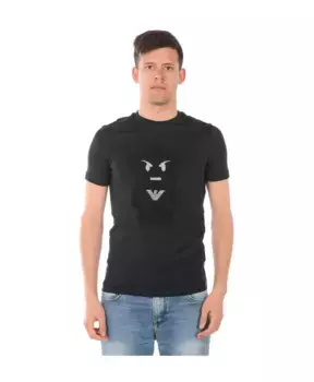 Повседневная толстовка с логотипом Emporio Armani, черный