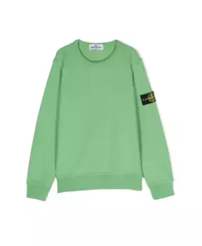 Повседневная толстовка v0050 Stone Island, зеленый