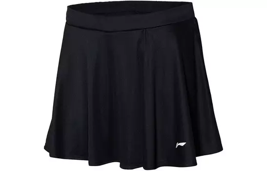 Повседневная юбка серии Badminton, женская, черная Lining