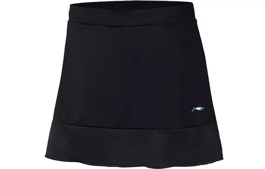 Повседневная юбка серии Badminton, женская, черная Lining