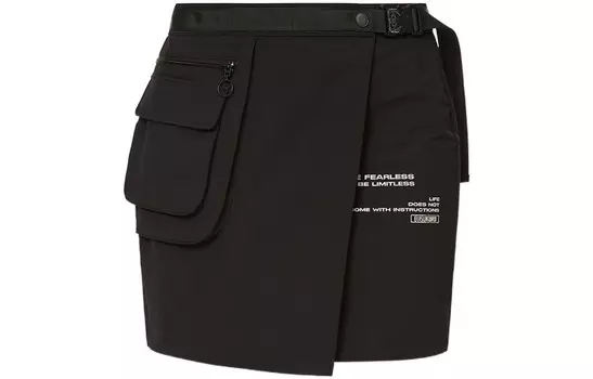 Повседневная юбка женская черная Evisu