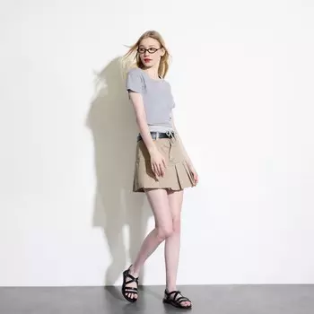 Повседневная юбка женская хаки Gap