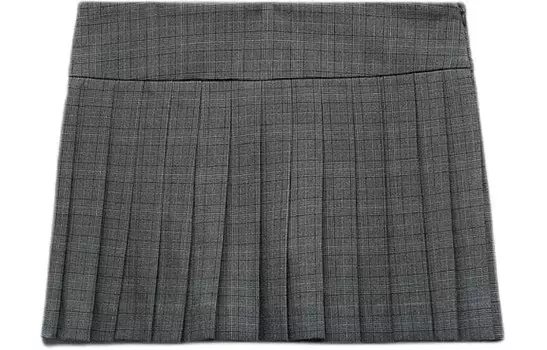 Повседневная юбка женская маркировка серая Zara