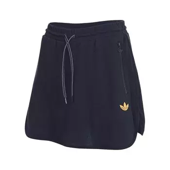 Повседневная юбка женская темно-синяя Adidas Originals