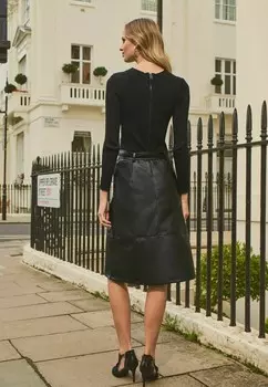 Повседневное платье 2-IN-1 Next, черный