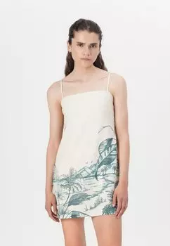 Повседневное платье Abercrombie & Fitch, белый