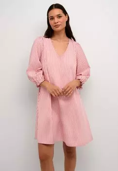 Повседневное платье ABIGAIL 3/4 SLEEVE Culture, цвет white red stripe