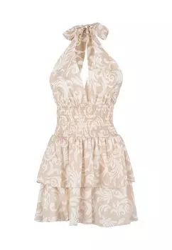 Повседневное платье ACANFORA, бежевый