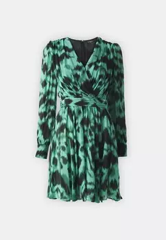 Повседневное платье AGNES MIDI DRESS MARCIANO BY GUESS, зеленый