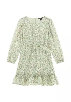 Повседневное платье ALLOVER-LOGO Guess, светло-зеленый