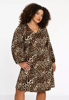 Повседневное платье ANIMAL Yoek, коричневый