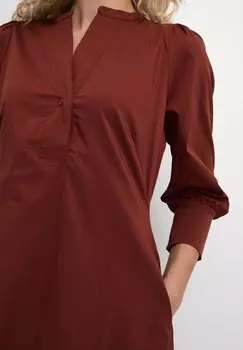 Повседневное платье ANTOINETT 3/4 SLEEVE Culture, темно-коричневый