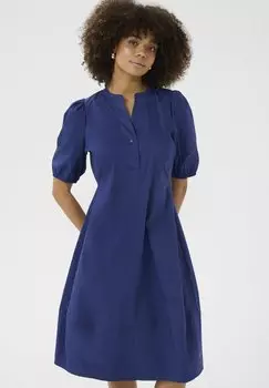 Повседневное платье ANTOINETT PLACKET Culture, синий