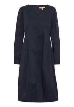 Повседневное платье ANTOINETT V-NECK Culture, синий