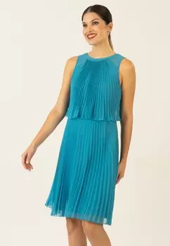 Повседневное платье Apart, бирюзовый