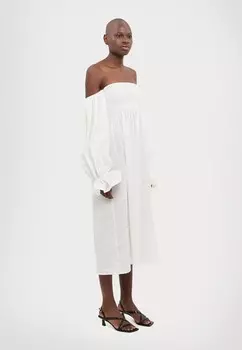 Повседневное платье ATLANTA DRESS Sleeper, белый