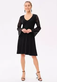 Повседневное платье AURORA blue shadow, черный