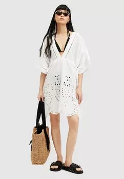 Повседневное платье AVALON COVER UP AllSaints, цвет Chalk White