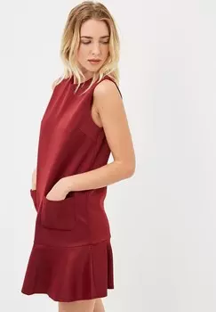 Повседневное платье AVOLANTADA LOVE & MONEY, Бордо
