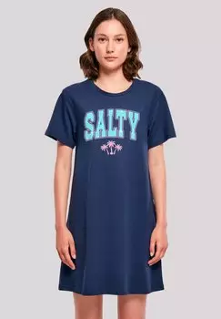 Повседневное платье BEACH SUMMER VACATION SALTY F4NT4STIC, темно-синий