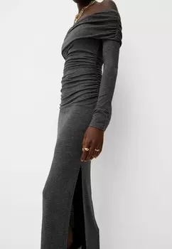 Повседневное платье Bershka, серый