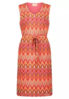 Повседневное платье без рукавов Cartoon, оранжевый