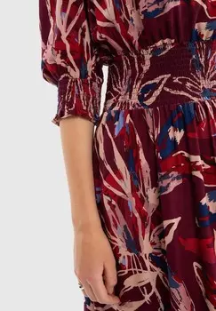 Повседневное платье Big Star, темно-красный