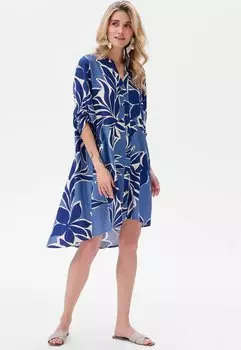 Повседневное платье blue shadow, синий