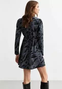 Повседневное платье BLUR New Look, синий