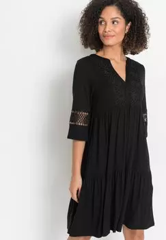 Повседневное платье bonprix, черный