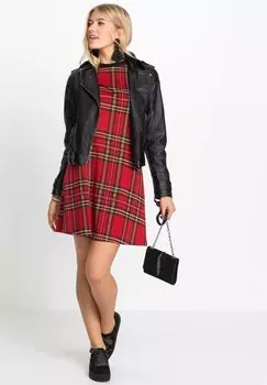 Повседневное платье bonprix, красный