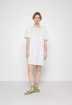 Повседневное платье BOSS, белый