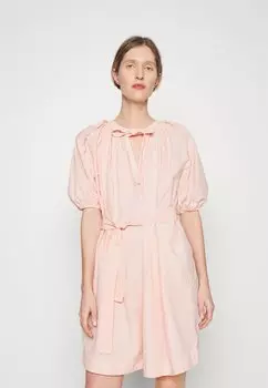 Повседневное платье BOSS, ярко-розовый