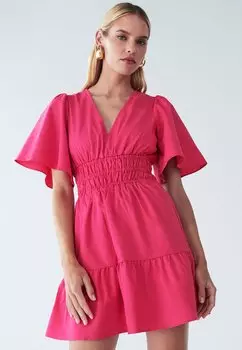 Повседневное платье BRENNIE MINI DRESS BWLDR, розовый