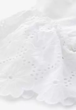 Повседневное платье BRODERIE, REGULAR FIT Next, бежевый