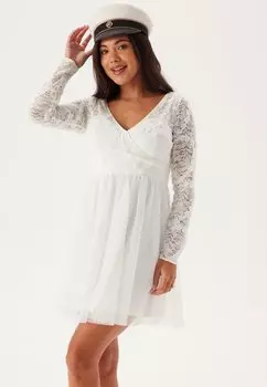 Повседневное платье Bubbleroom, белый