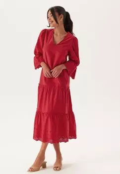 Повседневное платье Bubbleroom, красный