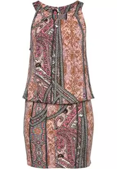 Повседневное платье Buffalo, цвет rosa-bedruckt