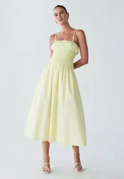 Повседневное платье BWLDR, лимонный