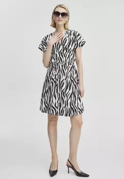 Повседневное платье BYFALAKKA WRAP DRESS b.young, черный