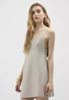 Повседневное платье Calliope, серебряный