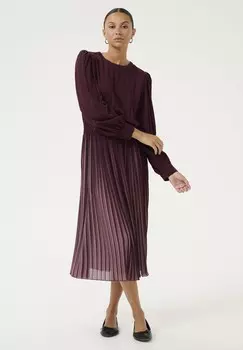 Повседневное платье CARLY Culture, бордовый