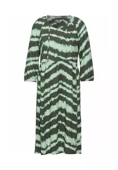 Повседневное платье Cecil, зеленое