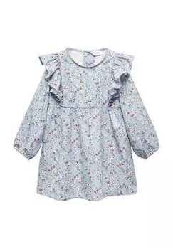 Повседневное платье CELESTIA Mango Kids, цвет himmelbl