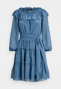 Повседневное платье CHARABEIL LONG SLEEVE DAY DRESS Ralph Lauren, кремовый