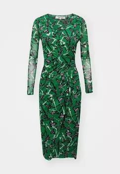 Повседневное платье CHARLOTTE DRESS Diane von Furstenberg, зеленый