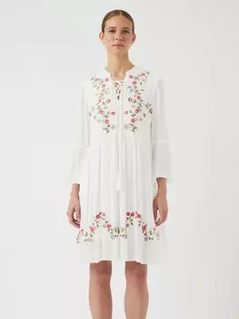 Повседневное платье CHELLA YAS, белый