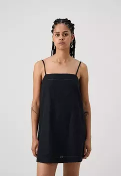 Повседневное платье CLEAN TRAPEZE SKORT Abercrombie & Fitch, черный