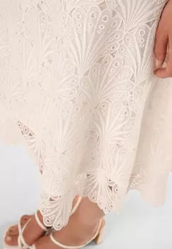 Повседневное платье comma, белый