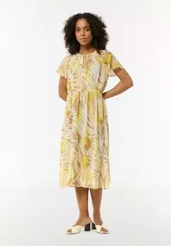 Повседневное платье comma, желтое